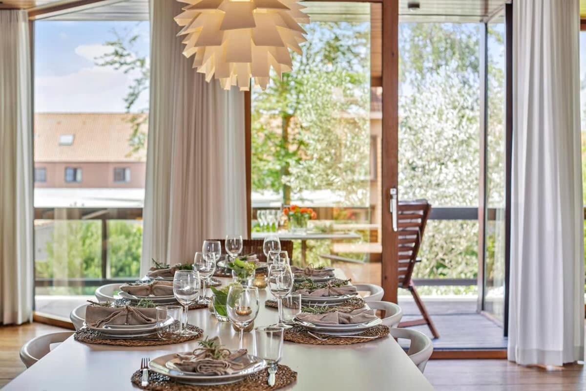 Eighties Modernist Design House With Garden Near The Beach Ostend Exterior foto