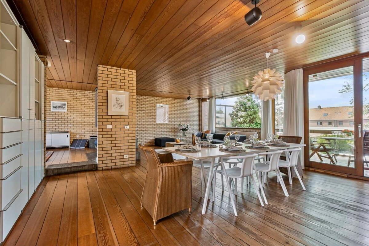 Eighties Modernist Design House With Garden Near The Beach Ostend Exterior foto