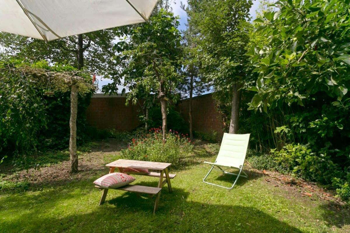 Eighties Modernist Design House With Garden Near The Beach Ostend Exterior foto