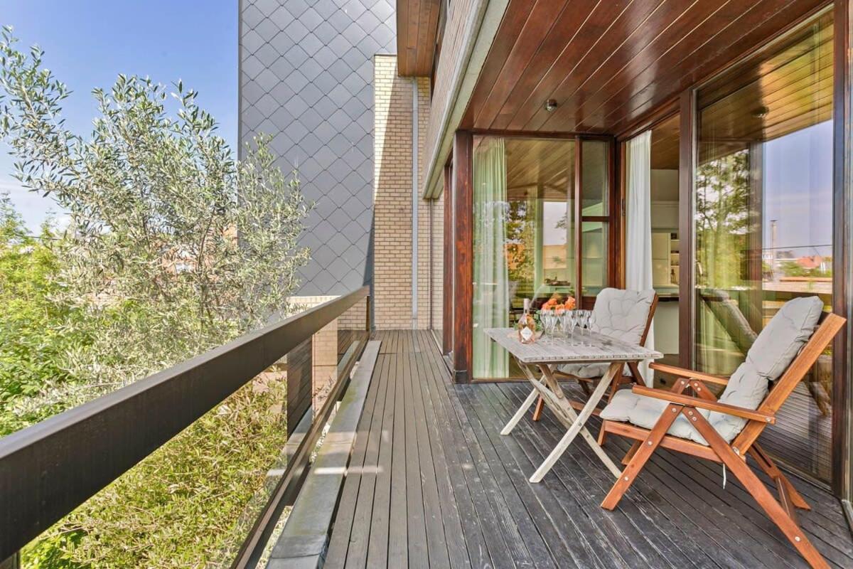 Eighties Modernist Design House With Garden Near The Beach Ostend Exterior foto